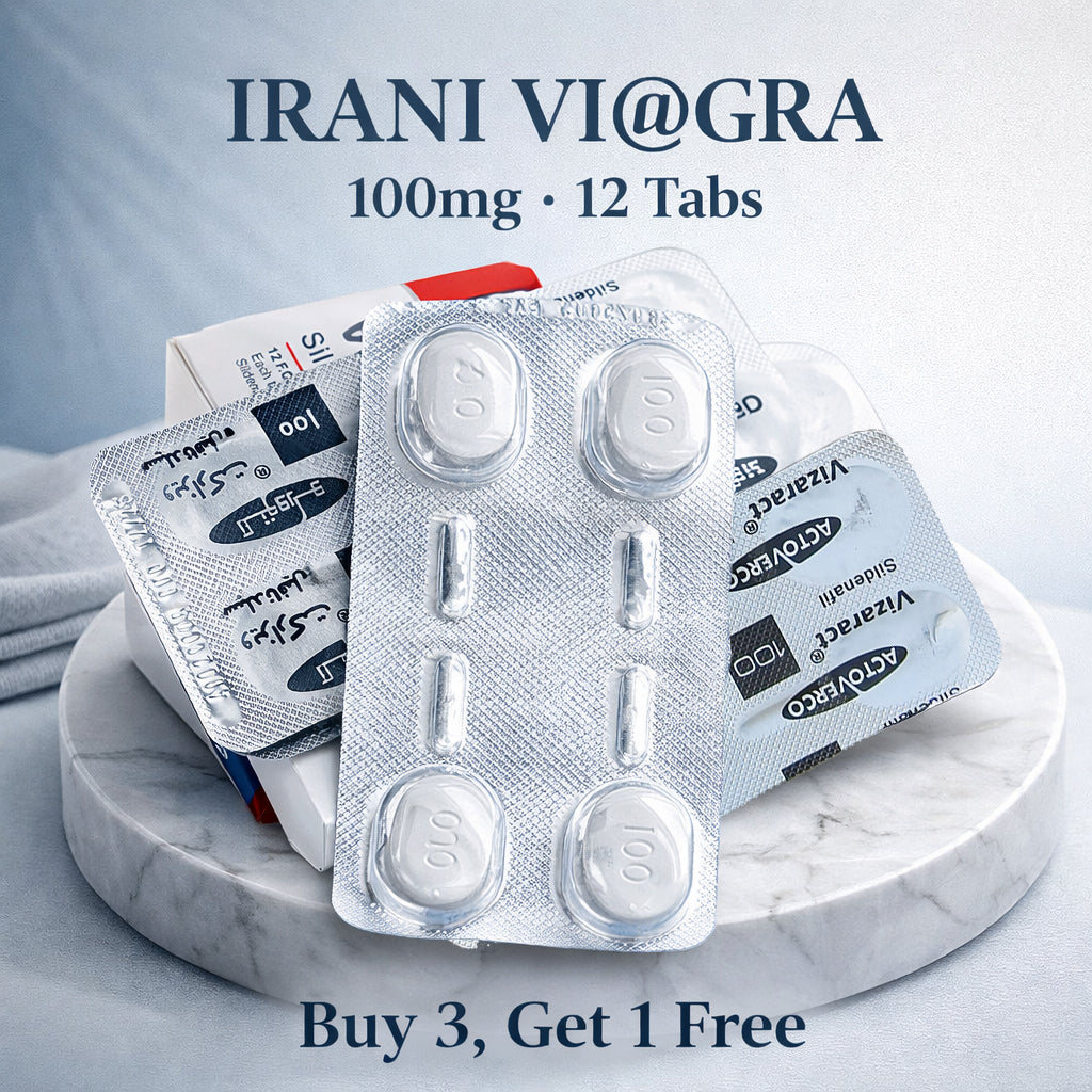 Vizaract 100mg (Irani Silden@fil 100mg by Actoverco | Vi@gra 100mg Alternative)