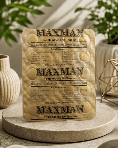 Maxman Tablets Silden@fl 100mg with Tramadol
