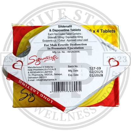 Super Synergi 100/60 Tablets - Dual Action Formula (Pack of 4)