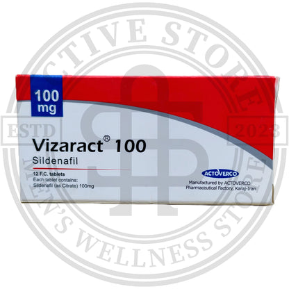 Vizaract 100mg (Irani Silden@fil 100mg by Actoverco | Vi@gra 100mg Alternative)
