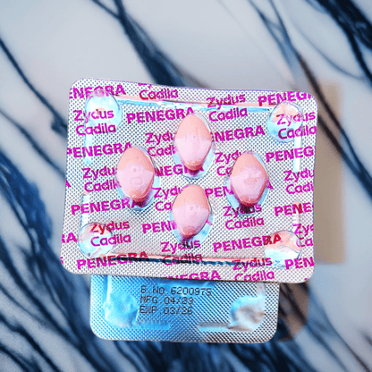 Pink Penegra Zydus 100mg - Penegra Zydus Cadila (India) 4 Tablets - CurePill