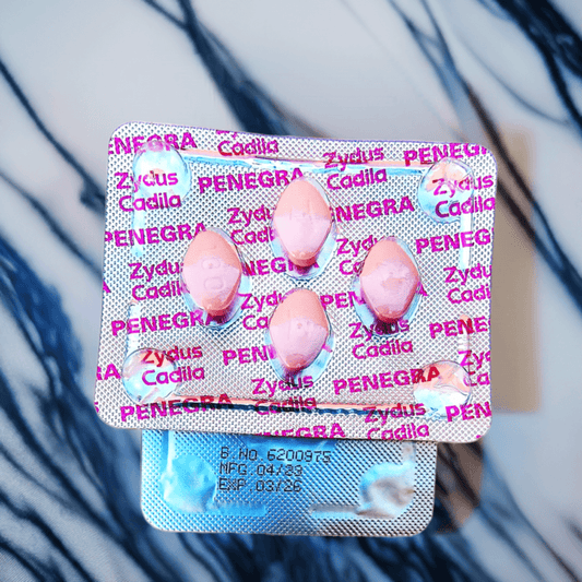 Pink Penegra Zydus 100mg - Penegra Zydus Cadila (India) 4 Tablets - CurePill