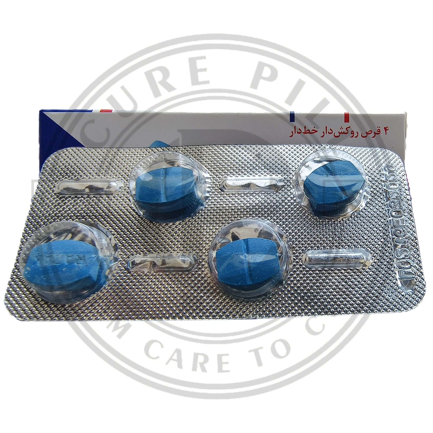 Vigr@z 100mg Tablet - Original Silden@ - fil by Razzaq Pharma Iran. - CurePill